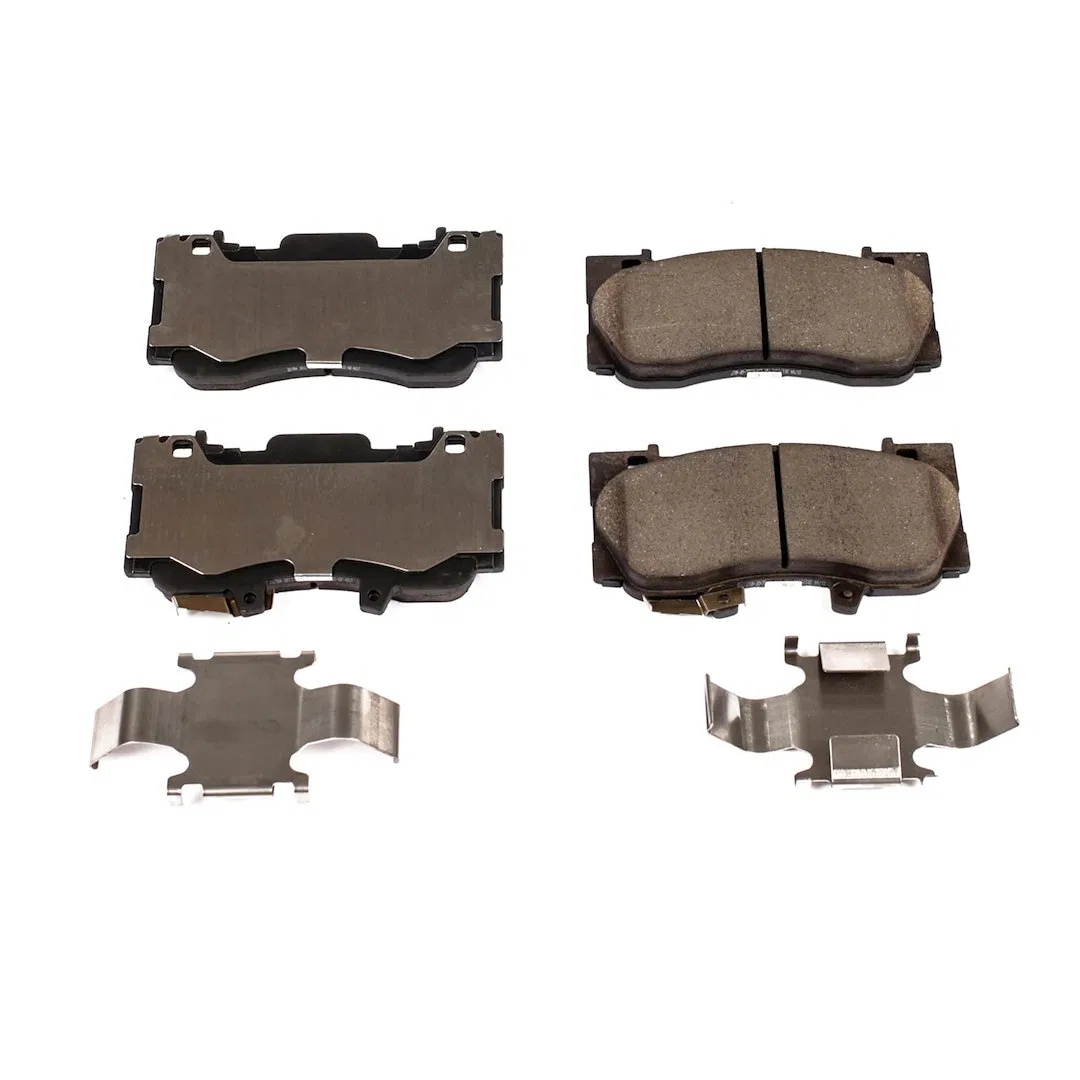17-1784 – POWERSTOP Brake Pad, Ceramic Brake Pads Set Of 4 With Stainless Steel Hardware